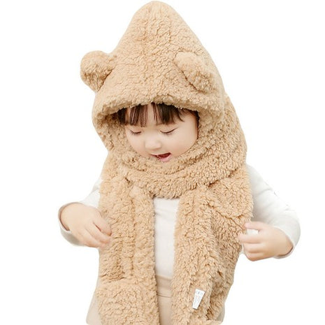 KizTree брэндийн үслэг малгай, ороолт, бээлийтэй загвар