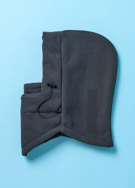 Нүүр/хүзүүг хамгаалах дулаан малгай [Саарал өнгө]