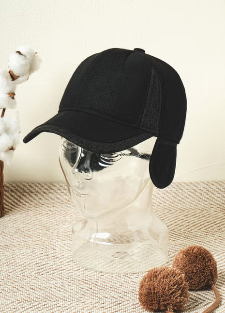 Чихтэй ноосон материалтай кеп малгай