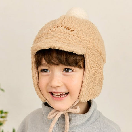 Tablier хүүхдийн чихтэй, үслэг дулаан малгай