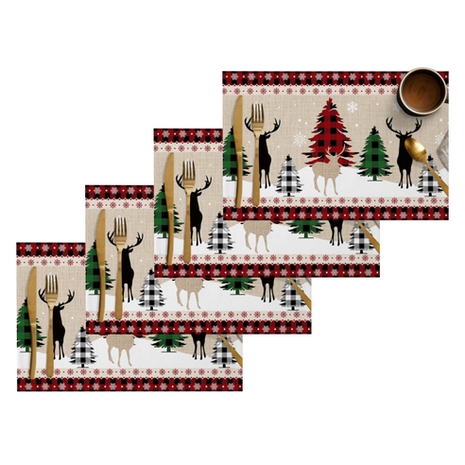 Зул сарын ширээний дэвсгэр 4ширхэг