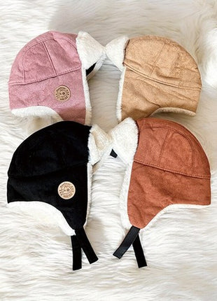 Хүүхдийн чихтэй дулаан өвлийн малгай