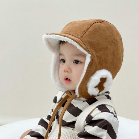 Heyminimi брэндийн өвлийн чихтэй малгай [бор өнгө]