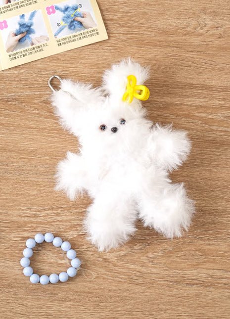 Минк үстэй хүүхэлдэйн түлхүүрийн оосор [өөрийн гараар хийх]