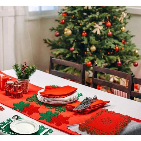 Modern Home Зул сарын баярын ширээний дэвсгэрийн иж бүрдэл