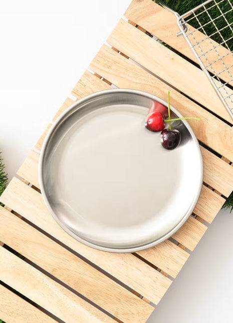 Camping зэвэрдэггүй ган таваг 1ш 19.5см