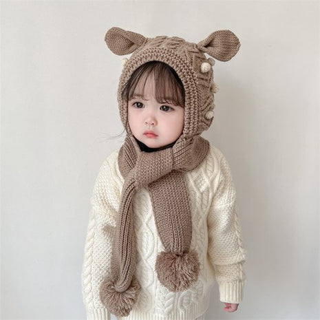 Siwol Angel брэнд өвлийн дулаан чихтэй малгай [бор өнгө]