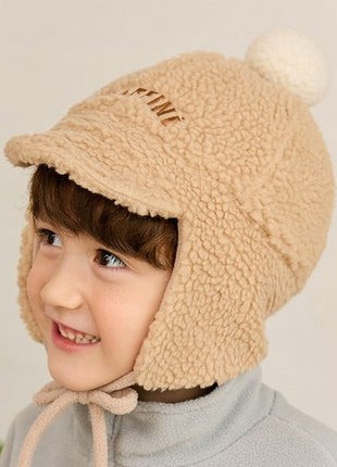 Tablier хүүхдийн чихтэй, үслэг дулаан малгай