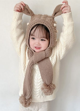 Siwol Angel брэнд өвлийн дулаан чихтэй малгай [бор өнгө]