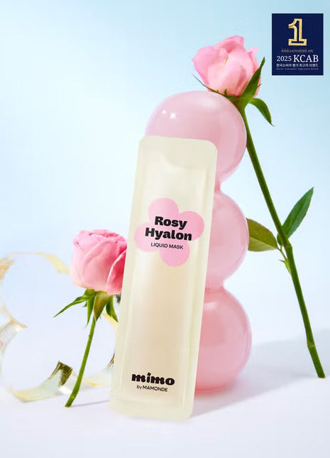 MIMO by MAMONDE Rose Hyalon liquid mask 2мл*6