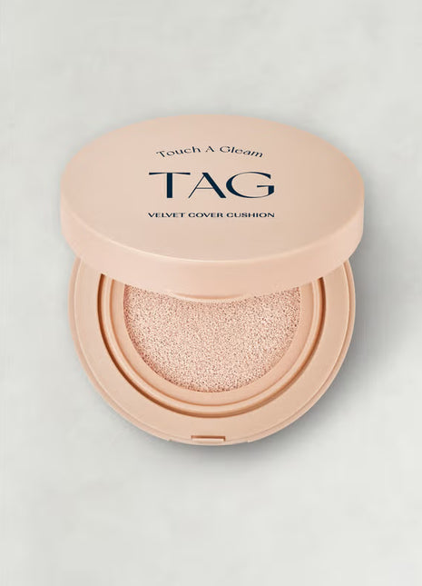 TAG Velvet Cover Cushion 15гр – Pale Light (цайвар өнгө)