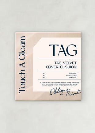 TAG Velvet Cover Cushion 15гр – Pale Light (цайвар өнгө)