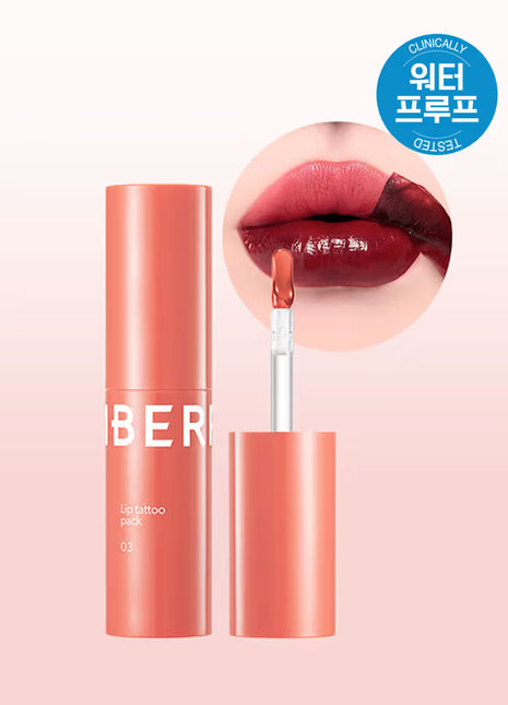 Berrisom Lip Tattoo Pack – 03 Lychee Coral