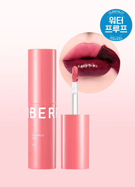 Berrisom Lip Tattoo Pack – 02 Guava Pink