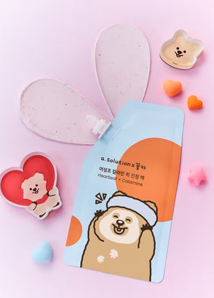 A.Solution Heartleaf+Calamine арьс тайвшруулах Маск 25мл