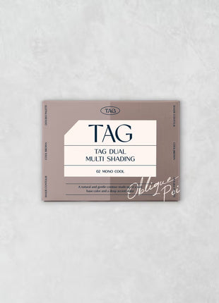 TAG Dual Multi Shading- 02 Mono Cool (Дулаан туяагүй, сааралдуу бор туяа)  9.4гр