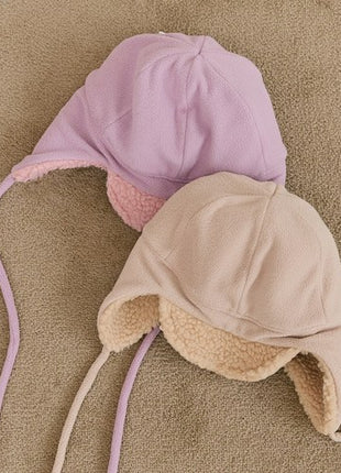 Tablier хүүхдийн чихтэй, үслэг дулаан малгай