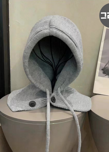 Темпал ноосон нэхээтэй хүзүү ба толгойн дулаалга