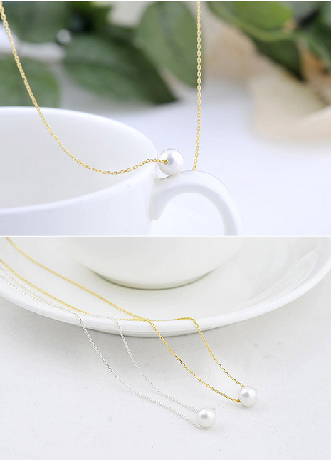 Сувдан кулонтай хүзүүний зүүлт 2 төрөл