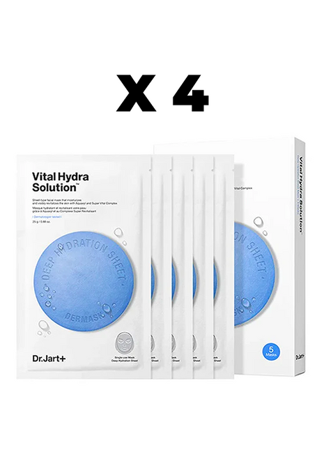 Dr.Jart+ Vital Hydra Solution Маск 20ш (5 ш х 4 хайрцаг)